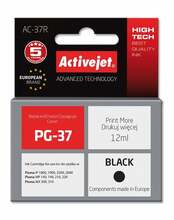 Tindikassett Activejet AC-37R, must, 12 ml