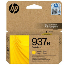 Tindikassett HP 937E EvoMore, 4S6W8NE, kollane
