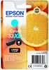 Tindikassett Epson 33XL, C13T33624012, tsüaan
