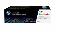 Tonerikassett HP 128A, CF371AM, CMY, 3 tk