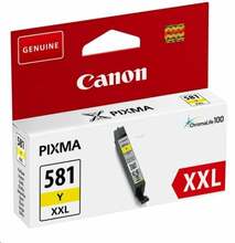 Tindikassett Canon CLI-581XXL, kollane