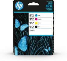 Tindikassettide komplekt HP 912, must, tsüaan, magenta, kollane