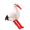 Pehme mänguasi kurg Lean Toys, 37 cm