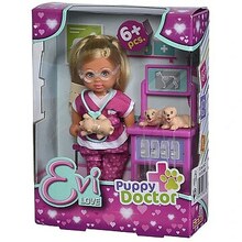 Nukk Simba Evi Love Puppy Doctor, 12 cm