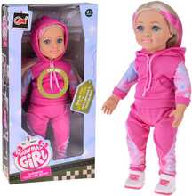 Nukk Jokomisiada May May Girls ZA5844, 48 cm, spordiriietes, roosa