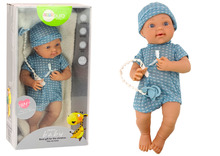 Beebinukk Lean Toys, 39 cm, lutiga ja tekiga