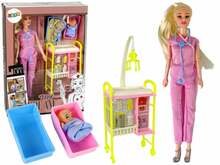 Nukkude komplekt Lean Toys My Dream Doctors Life 15737, 30 cm