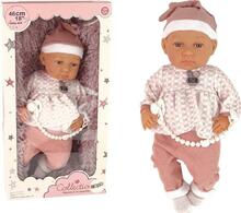 Nukk Baby Doll Lean Toys, 46 cm, roosa