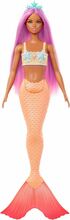 Nukk Mattel Barbie merineitsi HRR05, 30 cm, oranž