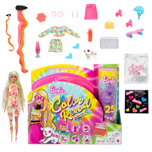 Kingitus Mattel Barbie värviüllatus, neoonvärvide sari, HCD25