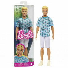 Nukk Ken Barbie Fashionistas, HJT10, valged lühikesed püksid