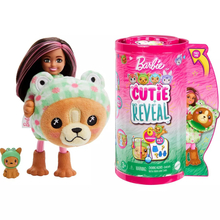 Nukk Barbie Cutie Reveal Chelsea, HRK29, kutsu ja konn