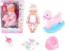 Nukk beebi Trifox Little Kids, 36 cm, tarvikutega