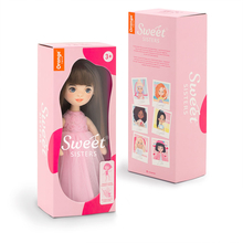 Nukk Sweet Sisters Sophie, SS01-01, 32 cm, roosa kleit