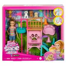 Barbie koerte mänguväljak Stacie nukuga, HRM10