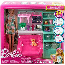 Nukk Barbie kohvikukomplekt, Mattel