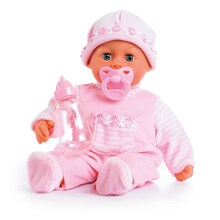 Nukk Bayer First Word Baby, 38 cm, pehme roosa