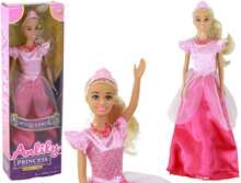 Nukk printsess Lean Toys Anlily, 30x7x5 cm, roosa kleit