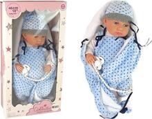 Nukk Lean Toys Bobas, 46 cm, sinine