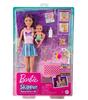 Nukk Barbie Skipper lapsehoidja beebitarvikutega, HJY34 ZA5095