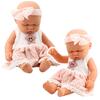 Nukk Lean Toys Bobas, 25 cm, roosa kleit, 24450 55785