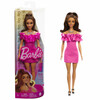 Nukk Barbie Fashionistas, HRH15, roosa kleit