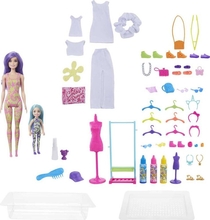 Nukk Barbie Color Reveal Tye-Dye Fashion Maker, HCD29