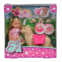 Nukukomplekt Simba Evi Love Dog Sitter, 105733072, 12 cm