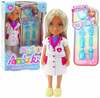 Nukk arst Lean Toys Ankiki My Job, 13 cm, meditsiiniliste lisadega