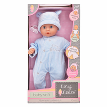 Pehme beebinukk Tiny Tears, 11013, 38 cm, sinine
