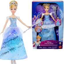 Interaktiivne nukk Mattel Disney Princess Tuhkatriinu, JBF94, valguse ja heliga