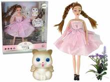 Nukk Lean Toys Emily Flowers & Cat, 13913, 30 cm