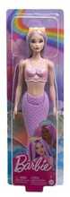 Nukk Barbie Mermaid, HRR06, lillat värvi sabaga