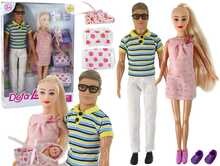 Rase nukk Lean Toys Lucy koos perega