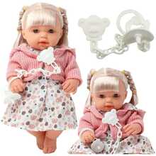 Beebinukk Lean Toys, 30 cm, helidega, kampsuniga