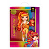 Nukk Rainbow High Junior High Special Edition, Laurel De'Vious, 23 cm, oranž