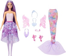 Nukk Barbie Mattel 3-in-1 Fantasy