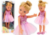 Nukk Lean Toys baleriin, 33 cm, roosa