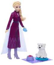Nukk Disney Frozen Elsa Mattel, JFG16, koos väikese jääkaruga