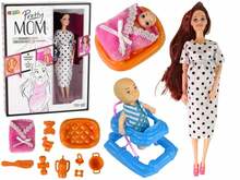 Nukk Lean Toys Pretty Mom, 30 cm