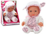 Beebinukk Lean Toys, roosa/valge