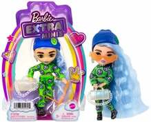 Nukk Barbie Extra Minis, HGP65, 14 cm, siniste juustega