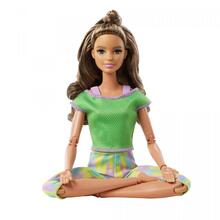 Nukk Barbie Mattel Made to Move, FTG80/GXF05, 29 cm, roheline riietus