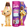 Nukk Barbie Cutie Reveal pehme kassipoja üllatuskomplekt, 29 cm