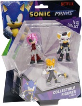 Figuurikomplekt Sonic, 3 tk, 6,5 cm