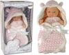 Beebinukk Lean Toys, 24 cm, roosa