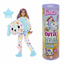 Nukk Barbie Cutie Reveal Dalmaatsia koer, Color Dream Series, HRK41