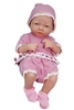 Beebinukk Bambolina New Born Baby, BD1632SB, 36 cm, roosa