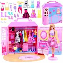 Nukk Anlily Beautiful Dress Room, 30 cm