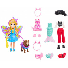 Nukk Polly Pocket koos riiete ja aksessuaaridega, GDM15